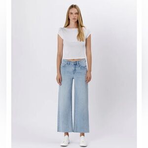 Vervet Light Blue Wide-Leg Women Jeans